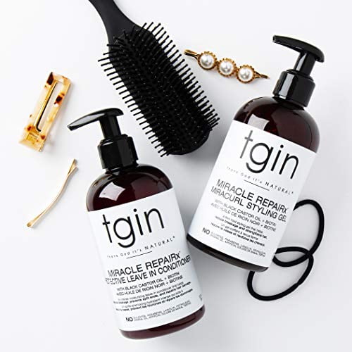 tgin Miracle RepaiRx Shampoo & Conditioner Duo for Dry, Curly Hair