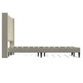 thumbnail image 4 of Glenwillow Home Huppe Upholstered Bed in Beige, Cal. King, 4 of 6