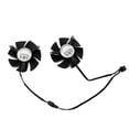 thumbnail image 4 of FS1250-S2053A 0.19A GPU VGA Video Cooler Graphics Card Fan for GTX 1650 1630 GTX1650 D6 OC Low Prof, 4 of 5