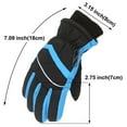 thumbnail image 3 of Baqcunre Clearance! Warm Gloves, Winter Gloves Outdoor Kids Boys Girls Snow Skating Snowboarding Windproof Ｇloves Warm Ski Gloves, Knitted Gloves, Heating Gloves, 3 of 3