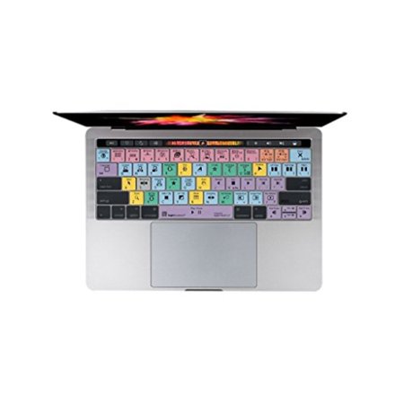 LogicKeyboard Keyboard cover Compatible with Final Cut Pro X MacBook Touch Bar Skin - Part: