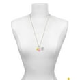 thumbnail image 3 of Delight Jewelry Resin Small 3-D Happy Face - Light Pink Heart Nurse Strong Zoe Necklace, 3 of 4