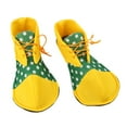 thumbnail image 1 of Zapatos de para adultos, calzado para disfraz, puesta en escena, carnavales, Halloween Verde Yuyangstore Zapato disfraz payaso, 1 of 8