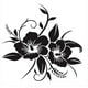 thumbnail image 1 of sweethay Etiqueta engomada del patrón de flores Vivid Car-Window Paster Modificación única Paster Etiqueta engomada universal del vehículo para la Vehículos, repuestos y accesorios Mis No.2 sweethay VI009246-02, 1 of 5