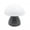 Dark Gray, variant on Night Light Mushroom Lamp Small Bedside Light Soft Glow Stepless Dimming Rechargeable Nightstand Desk Decoration Desk Lamp