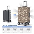 thumbnail image 6 of Xecao Raccoon print Elastic Luggage Cover, with double-sided print , is perfect for travel, business, and daily use, 6 of 9