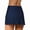 Navy, variant on Puntoco Womens swimsuits clearance,Women'S Bow Tie Print Swimsuit Beach Style Sexy Swimsuit and Shorts Red-6