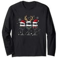 thumbnail image 5 of Amidoa Womens Sweatshirts Pullover Black Cute Christmas Sweatshirts Graphic Boat Neck Outfits Womens Tops Trendy XXL, 5 of 6