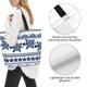 thumbnail image 3 of Balery Sea Underwater Turtles Bolsa Tote Estilo Estético con Cremalleras, Bolsa de Hombro, Bolsa de Compras Grande y Plegable, 3 of 8