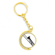 thumbnail image 1 of Trombón instrumento de musica clasica Modelo Anillo de oro de metal llavero llavero, 1 of 3