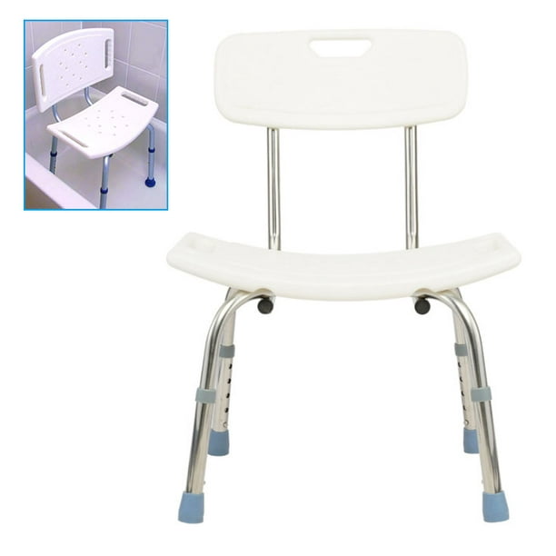 Shower Chair with 5 Adjustable Heights Portable Shower Chair Bath