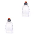 thumbnail image 3 of Kearding Nuevo estilo de alta 170 / 250ML Botellas de agua de silicona para exteriores Correr Montar Fitness Escalada No.01 2piezas, 3 of 6
