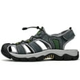 thumbnail image 5 of Men Summer Sport Sandals Athletic Beach Water Hiking Shoes Comfort Breathable Casual Non-slip Indoor Outdoor Sandal, 5 of 16