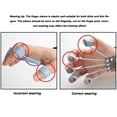 thumbnail image 3 of Adjustable Finger Exerciser Stretcher For Improve Flexibility Hand Grip Strength Training With Wrist Strap Suitable For Athletes Musicians Rock Climbers, 3 of 8