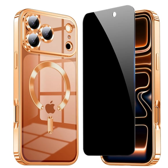 Funda magnética TSEHHOL para iPhone 17 Pro con pantalla de privacidad