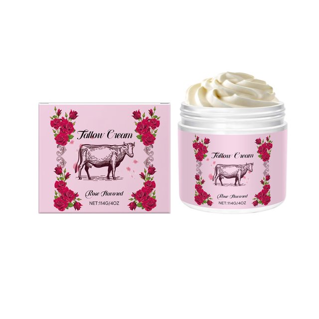 Crema de sebo hidratante facial y corporal, limpiadora e hidratante, previene la sequedad, 114 g
