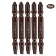 thumbnail image 1 of 10-Pack Magnetic Double-Ended Screwdriver Bits, S2 Steel 6.3mm Shank x 65mm Length, PH2/SL6 Cross/Slotted Tips, High-Durability Hardware Tools for Screw Fixing, Red Finish, Precision Bite Design to, 1 of 6