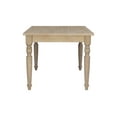thumbnail image 3 of Saltoro Sherpi Transitional Wooden Rectangular Table with Turned Legs,Light Brown, 3 of 7