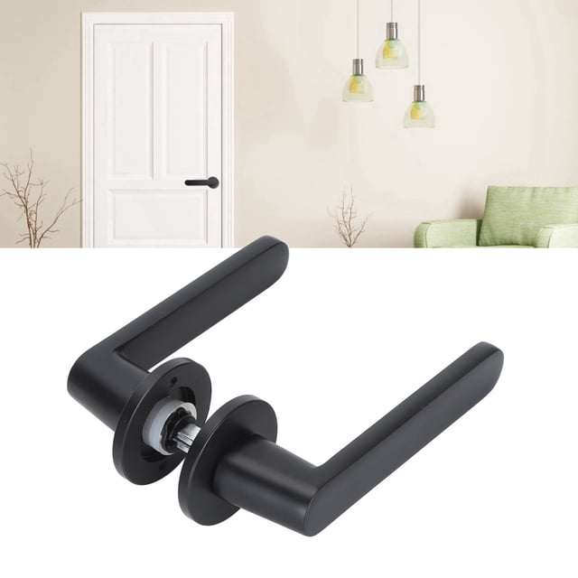 Poignée de Porte Serrure, Design Résistant aux Rayures Poignées d'Entrée avec Clés pour Chambre Intérieure
