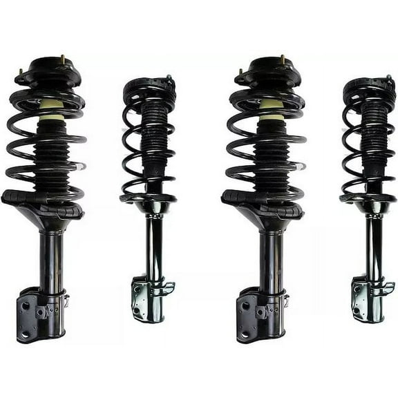 Front and Rear Strut Assembly Set - Compatible with 1998 - 2002 Subaru Forester 1999 2000 2001