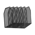 thumbnail image 2 of yuksok Desk File Organizer Metal Detachable File Folder for Classroom School Office Black, 2 of 9