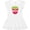 AA-White, variant on Inktastic Cute Kawaii Jelly Girls Toddler Dress