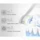 thumbnail image 5 of Cepillo de dientes eléctrico sónico con 4 cabezales de repuesto gratuitos incluidos como regalo Ideal para adultos, niños y parejas Cepillo de dientes resistente al agua con carga rápida USB Ormromra LRWJ490-2, 5 of 8