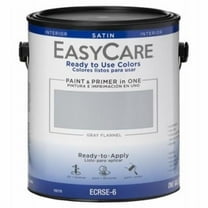 1 gal Interior Satin Acyrlic Colors Paint & Primer, Gray Flannel