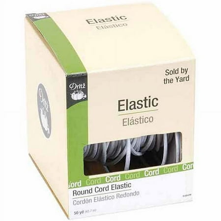 UPC: 0072879094862 | Dritz Round Cord Elastic White 50 Yd.