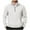 White, variant on Mqqzkk Men's Long Sleeve Pullover Outdoor Fashion Leisure Spring And Fall Crewneck Sweatshirt Casual Top With Pockets