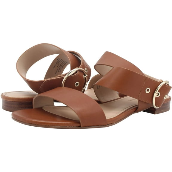 Banana Republic Womens Belt Strap Sandals, Brown, 6.5