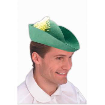 GREEN FELT ELF HAT