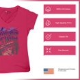 thumbnail image 6 of Country Roads Take Me Home Women's V-Neck T-shirt Rustic Mountains Road Trip Music, 6 of 7