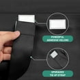 thumbnail image 4 of Lapalife Blackout Door Curtain, Thermal Insulated French Door Curtains for Privacy, Tie up Shades Tricia Door Blind, 1 Panel, 26"x 66", Black, 4 of 8