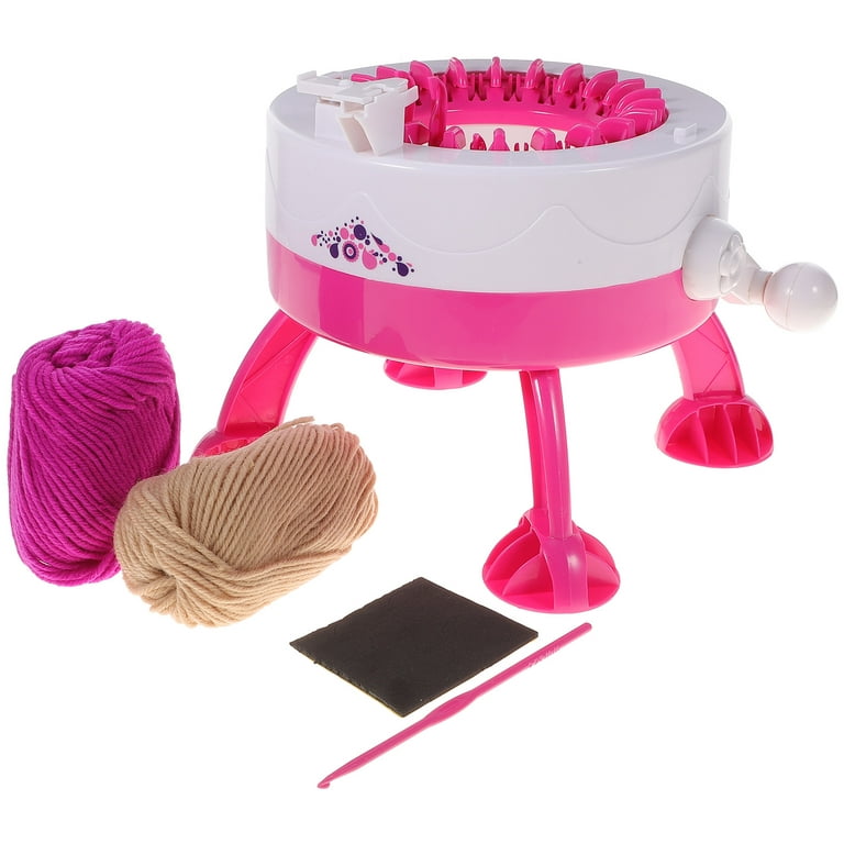 DIY Knitting Machine Small Size Knitting Machine Toy Kids Knitting Machine  Toy (Style 1)