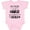 AD-Pink, variant on Inktastic My Mom is a Nurse and a Hero Boys or Girls Baby Bodysuit