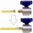 thumbnail image 2 of Ruibeauty Distributeur de Réfrigérant Auto-Scellant R134A pour Tuyau de Charge A/C, 2 of 6