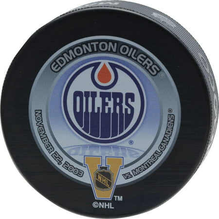 Montreal Canadiens vs. Edmonton Oilers 2003 NHL Heritage Classic Unsigned Official Game