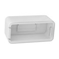 thumbnail image 3 of Caja de almacenamiento para baño, dispensador de soporte de pañuelos, resistente al agua, sin perforaciones, montado en la pared, caja de, 3 of 9