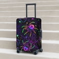 thumbnail image 5 of Uemuo Multi-colored Spiders Printed Washable Luggage Cover - Fashion Suitcase Protector Fits 18-32 Inch Luggage -Small, 5 of 9