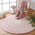 thumbnail image 2 of SAFAVIEH Metro Denholm Medallion Area Rug, Dark Pink/Ivory, 6' x 6' Round, 2 of 8