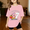 thumbnail image 2 of Shadoumai 100 Days of School Shirt Kids Toddler Kindergarten Shirts Girls Happy 100th Day of School Celebration Gifts Tops, 2 of 4