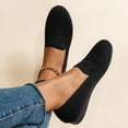 thumbnail image 3 of CHICVOMEY Knit Mesh Loafers for Women Slip On Ballet Flats Round Toe Flats with Cushion Insole Flats for Women Casual Work, 3 of 6