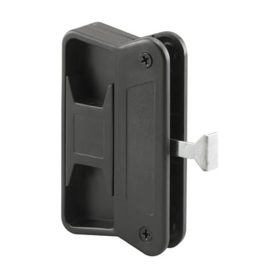 CRL A255 Black Sliding Screen Door Latch and Pull
