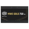 thumbnail image 2 of Fuente de Poder CoolerMaster MWE Gold V3 de 750W, 80 Plus Gold, 2 of 4