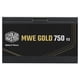 thumbnail image 2 of Fuente de Poder CoolerMaster MWE Gold V3 de 750W, 80 Plus Gold, 2 of 4