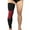 Black and Red L, variant on Full Leg Compression Sleeves for Women Men, Extra Long Leg s Knee Sleeve for Basketball, Football, Running, Workout Sports Black and