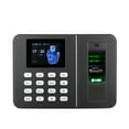 thumbnail image 2 of Time Recording Device Employee Clock In Out Machine Fingerprint Recognition System, 2 of 4