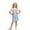 F147-Sky Blue, variant on FYDUU Kids Girls Sleeveless Plaid Overalls Dress with Pocket Adjustable Strap Suspender Dresses Casual Knee-Length Fall Clothes 10-11 Years