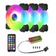 thumbnail image 1 of Ventilador de refrigeración YONGSHENG 120mm RGB 3 uds, 1 of 5